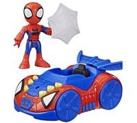 Hasbro Coffret Spidey Arachno-Bolide Marvel, Figurine 7,5 cm et accessoire, dès 3 ans