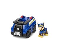 PAW Patrol - Pat Patrouille - Véhicule Figurine Chase - Voiture Figurine À Collectionner - Pat Patrouille Jouet - Plastique Recyclé - Voiture Enfant - Jouet Enfant 3 Ans Et +