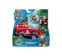 PAW Patrol - Pat Patrouille - Véhicule Figurine Marcus Jungle Pups - Voiture Figurine À Collectionner - Thème Jungle - Pat Patrouille Jouet - Voiture Enfant - Jouet Enfant 3 Ans Et +