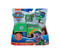 PAW Patrol - Pat Patrouille - Véhicule Figurine Rocky - Voiture Figurine À Collectionner - Pat Patrouille Jouet - Plastique Recyclé - Voiture Enfant - Jouet Enfant 3 Ans Et +