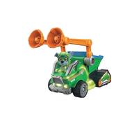 Paw Patrol - Pat Patrouille - Véhicule + Figurine Rocky du Film - Voiture Figurine À Collectionner - Sons Lumières - Pat Patrouille Jouet - Voiture pour Enfant 3 Ans et +