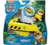 Paw Patrol Voiture figurine Ruben Jungle Pups – Thème jungle – À collectionner – 3 ans+
