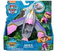 PAW Patrol - Pat Patrouille - Véhicule Figurine Stella Jungle Pups - Voiture Figurine À Collectionner - Thème Jungle - Pat Patrouille Jouet - Voiture Enfant - Jouet Enfant 3 Ans Et +