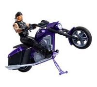 Véhicule avec figurine WWE Wrekkin Big Evil Slamcycle Undertaker 15 cm G