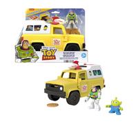 Véhicule avec lanceur - IMAGINEXT - JLC36 - Camion Pizza Planet - Alien et Buzz - Disques à lancer