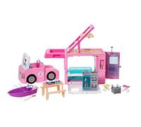 Véhicule - Barbie - DreamCamper 3 en 1 - 3 véhicules - 5 espaces de vie - 50 accessoires