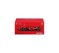 Véhicule Bburago 1/43 Ferrari SF 2023 Formule 1 avec casque Sainz