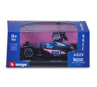 BBURAGO BWT Alpine F1 Team A523 #10 Gasly Modèle de voiture de sport Pré-assemblé 1:43