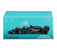 BBurago Voiture miniature Mercedes Hamilton 2023 F1 Noir 1:43