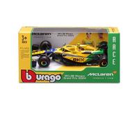 F1 McLAREN MCL38 2024 Monaco GP Livrea Senna 30th anniversaire - Formule 1 - LANDO NORRIS 4 - Échelle 1:43 12cm - Bburago 18-38214-N