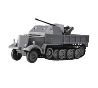 Véhicule Blindé À Demi-Piste De La Seconde Guerre Mondiale, Jouet 4d, Assemblage Robuste Simulé, Modèle De Bricolage Pour Enfants De 14 Ans Et Plus, 1/72