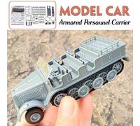 Véhicule Blindé À Roues 4d 1:72, 1 Pièces, Sans Caoutchouc, Modèle D'assemblage Militaire, Voiture Assemblée, Cadeaux Pour Enfants