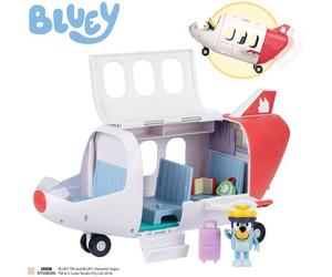 Véhicule - BLUEY - Avion Jet - Figurine incluse - Accessoires