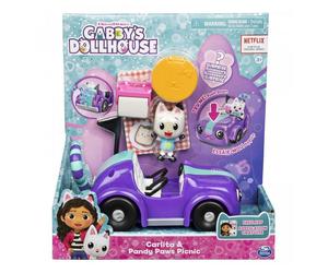 Véhicule Chabriolette avec Figurine Gabby et Accessoires Magiques