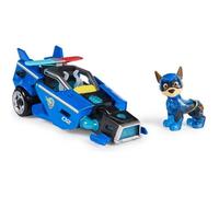 Véhicule Chase La Super Patrouille - Le Film - PAW PATROL - Effets sonores et lumineux - Figurine incluse