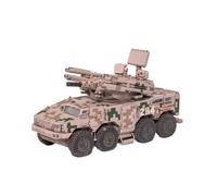 Véhicule Combat D'artillerie Modèle Collection Souvenir Échelle 1:72 pour Land Shield 625e Système De Défense Aérienne Réplique de Véhicule