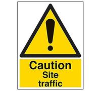 Véhicule d'avertissement - Mise en garde sur le site - 300 x 400 mm