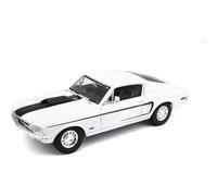 Véhicule de collection - MAISTO - Ford Mustang GT Cobra Jet - Blanc - 1968