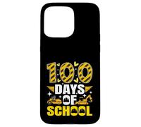 Véhicule de Construction 100 Jours d'école pour Tout-Petits garçons Enfants Coque pour iPhone 15 Pro Max