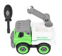 Véhicule de Grue D'ingénierie de Construction de Jouets à Démonter pour Les Enfants de Plus de 3 Ans - Jouet de Voiture de Construction en Plastique Brillant 1 unité ((Grue))
