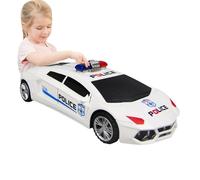 VÉHICULE DE SIMULATION DE POUVOIR - Voiture pour jouets de sauvetage électrique, voiture à ouverture de porte automatique | Suno et projection légère jouet, voiture d'urgence éducative mo