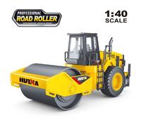 Véhicule De Simulation De Voiture En Alliage Moulé Sous Pression 1:50, Camion À Benne, Bulldozer Chargeur De Roue, Pelle, Jouet Pour Enfants, Collection