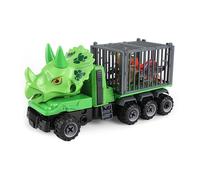 Véhicule D'Ingénierie De Transport De Dinosaures, Jouet De Démontage De Tyrannosaures, Camion De Traction, Voiture À Inertie Musicale, Voiture De Dinosaure, Cadeau Pour Garçon