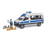 bruder Fourgon de police Mercedes-Benz Sprinter avec éclairage et sonorisation, Modèle réduit de voiture