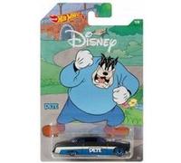 Vehicule disney : pat hibulaire fish'd and chip'd hot wheels - collection mickey 90eme anniversaire - voiture miniature noir 1:64 - enfant