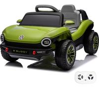 Véhicule électrique 12V - Volkswagen E-Buggy - 1 à 5 ans - avec télécommande - Vert