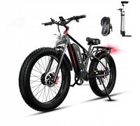 Véhicule Électrique Duotts S26 1500 W 55 Km/H Samsung Batterie 20 A 26*4,0 Avec Application