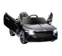 Véhicule Électrique Enfant Bentley Bacalar 2 Moteurs 2 X 25 W Télécommande Effets Sonores Et Lumineux Noir