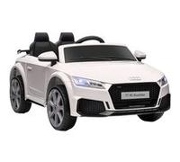Véhicule électrique enfant TT RS 12 V 35 W V. max. 3 Km/h télécommande effets sonores + lumineux blanc Blanc G