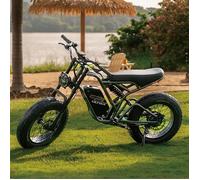 Véhicule électrique-FAFREES-F20 ULTRA-1200W-48V 25Ah-Autonomie : 80 à 100 kilomètres-Noir