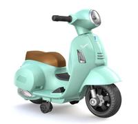 Vespa Véhicule électrique pour enfant Mini Vespa GTS Vert d'eau – dès 24 mois
