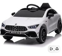 Véhicule électrique pour enfants 12V - Mercedes CLA45s AMG - 1 à 5 ans - Blanc