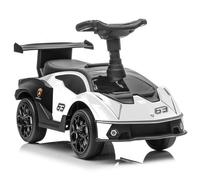 TURBO CHALLENGE - Lamborghini - Trotteur - 119712 - Roues Libres - Blanc - 25Kg Max - Plastique - Piles Non Incluses - À Partir de 12 mois