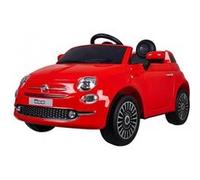 Véhicule électrique- Voiture Fiat 500 - Rouge - 12V NA G