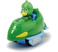 Véhicule en métal Gluglu + Vehicule X1 Blister - MAJORETTE - PJ Masks - Roues libres - Figurine incluse