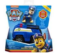 La Pat' Patrouille Vehicule + Figurine Chase Paw Patrol (Solid)