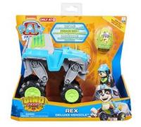Véhicule et Figurine Deluxe Rex Paw Patrol Dino Rescue Pat’Patrouille Multicolore G