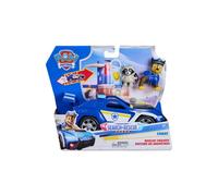 Véhicule et figurine Pat' Patrouille Chase Search & Rescue Spin Master bleu