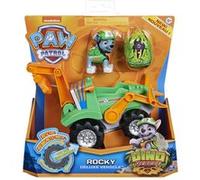 La Pat' Patrouille Vehicule + Figurine Rocky Dino Rescue Paw Patrol (Solid)