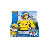 PAW Patrol , Bulldozer de Ruben avec figurine à collectionner, pour les enfants à partir de 3 ans