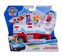 Paw Patrol Véhicule avec figurine Marcus Search & Rescue Jouet 3 ans et +