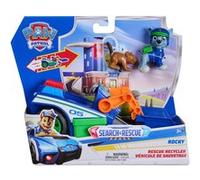 Paw Patrol – Véhicule et Figurine Search & Rescue Rocky – Multicolore