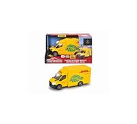 Majorette - Grand Series - Mercedes Sprinter DHL - 15cm (Echelle 1/43ème) - Sons et Lumières - Dès 3 Ans - 213742000