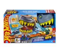 Véhicule Hot Wheels City L’attaque du requin Multicolore
