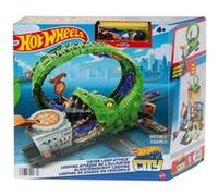 Véhicule Hot Wheels Looping Attaque de l’Alligator Multicolore G