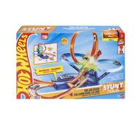Hot Wheels Piste Big Air Crash Track Orange Enfants